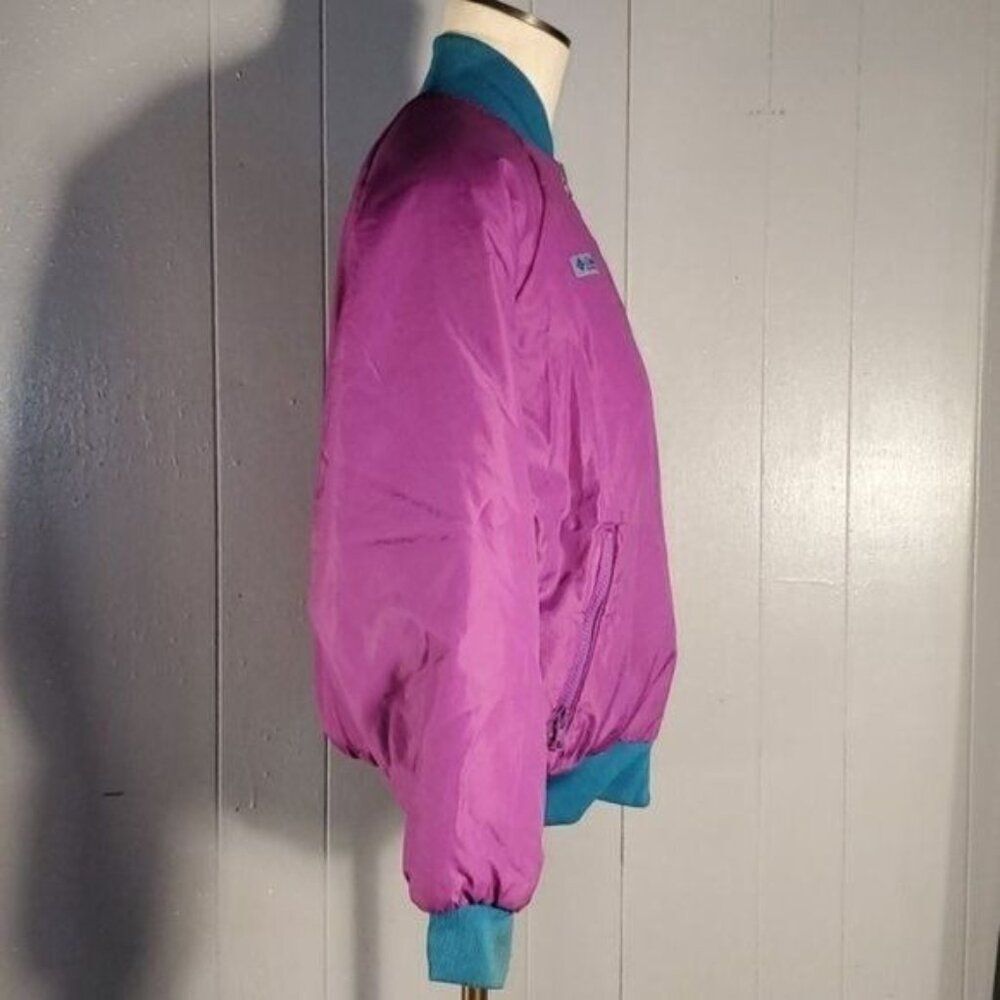Vintage Columbia Jacket PUFFER COAT Reversible Radial Sleeve WOMEN'S WOMAN'S S - Picture 5 of 16